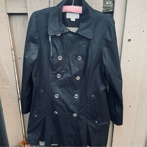 Michael Kors Black Trench Coat